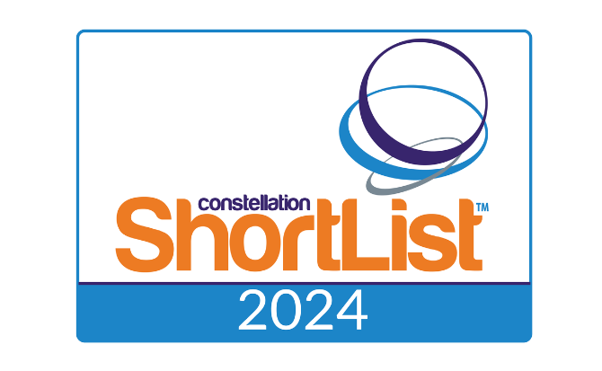 Constellation ShortList™ for Product-Centric Cloud ERP 2024 logo