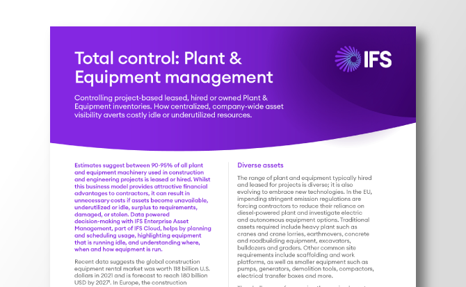 IFS_Thumbnail_ES_Plant-Equipment-Management_670x413px