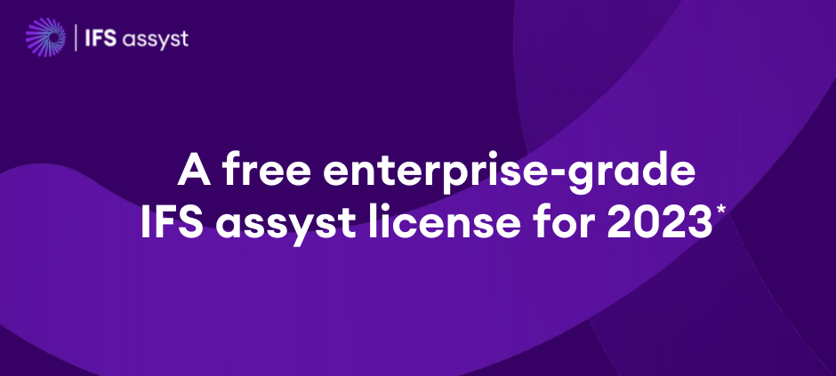 A free enterprise-grade IFS assyst license for 2023
