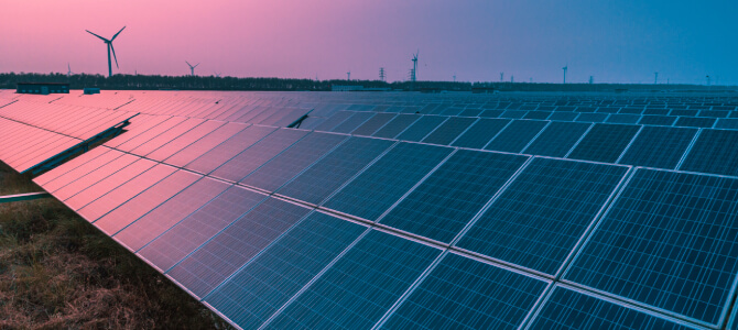 What is sustainability? Solar and wind energy in action