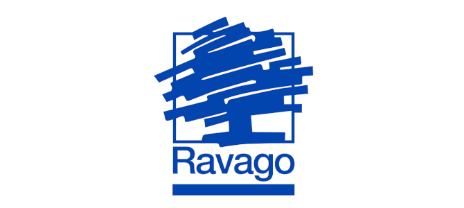 Ravago のロゴ